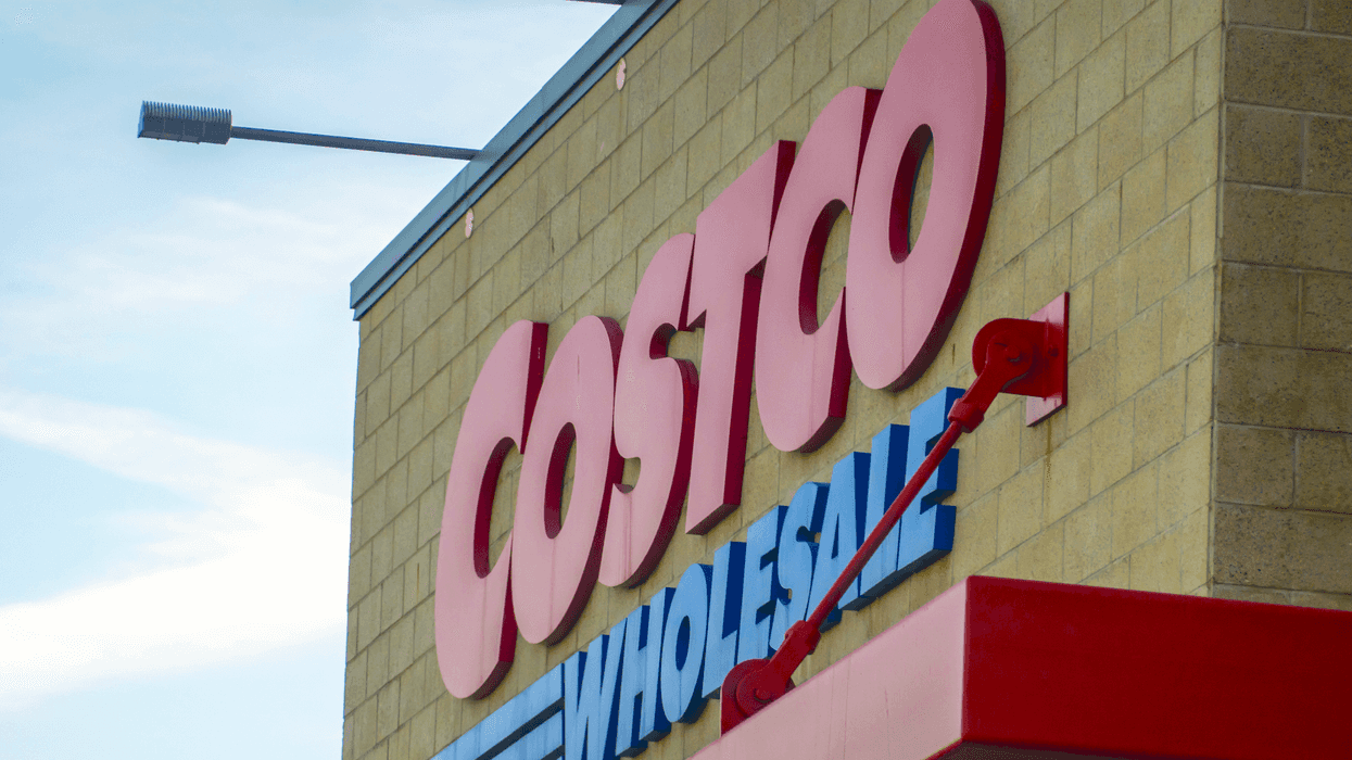 La façade d'un Costco.