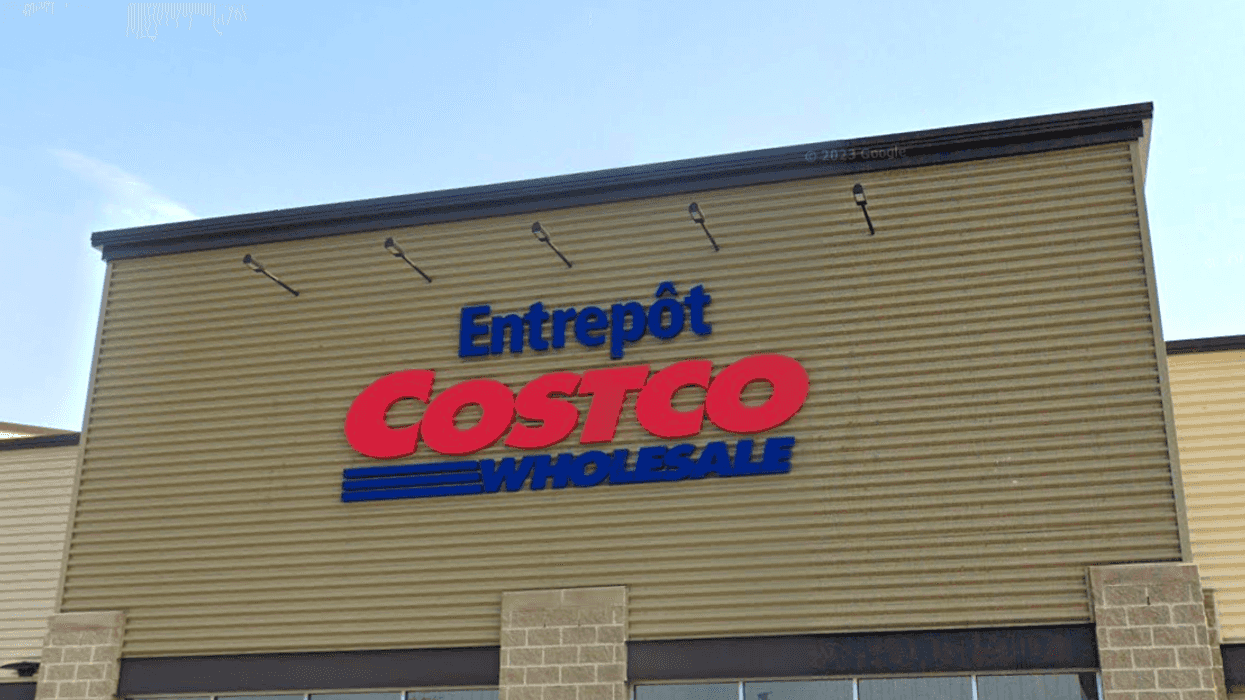 La façade d'un Costco.