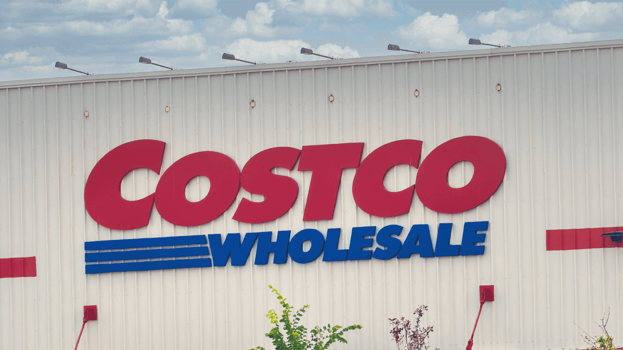La façade d'un Costco.