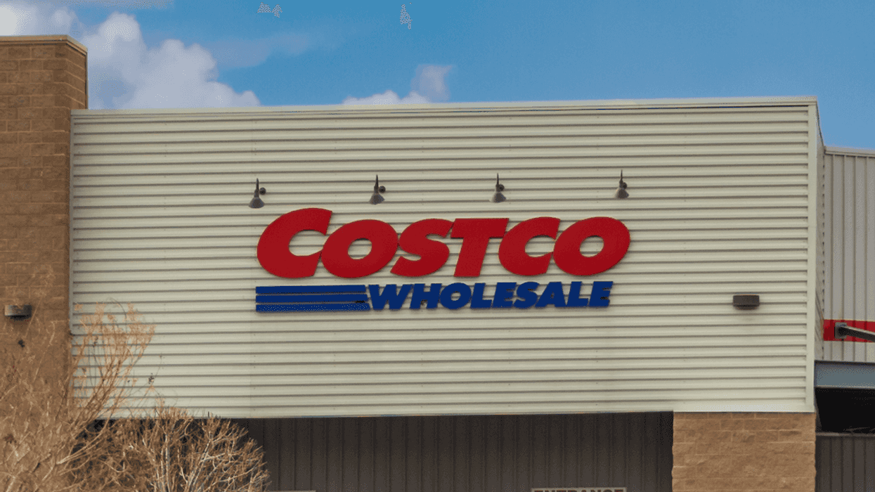 La façade d'un Costco.