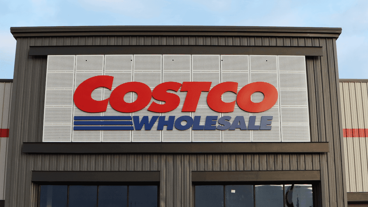 La façade d'un Costco.
