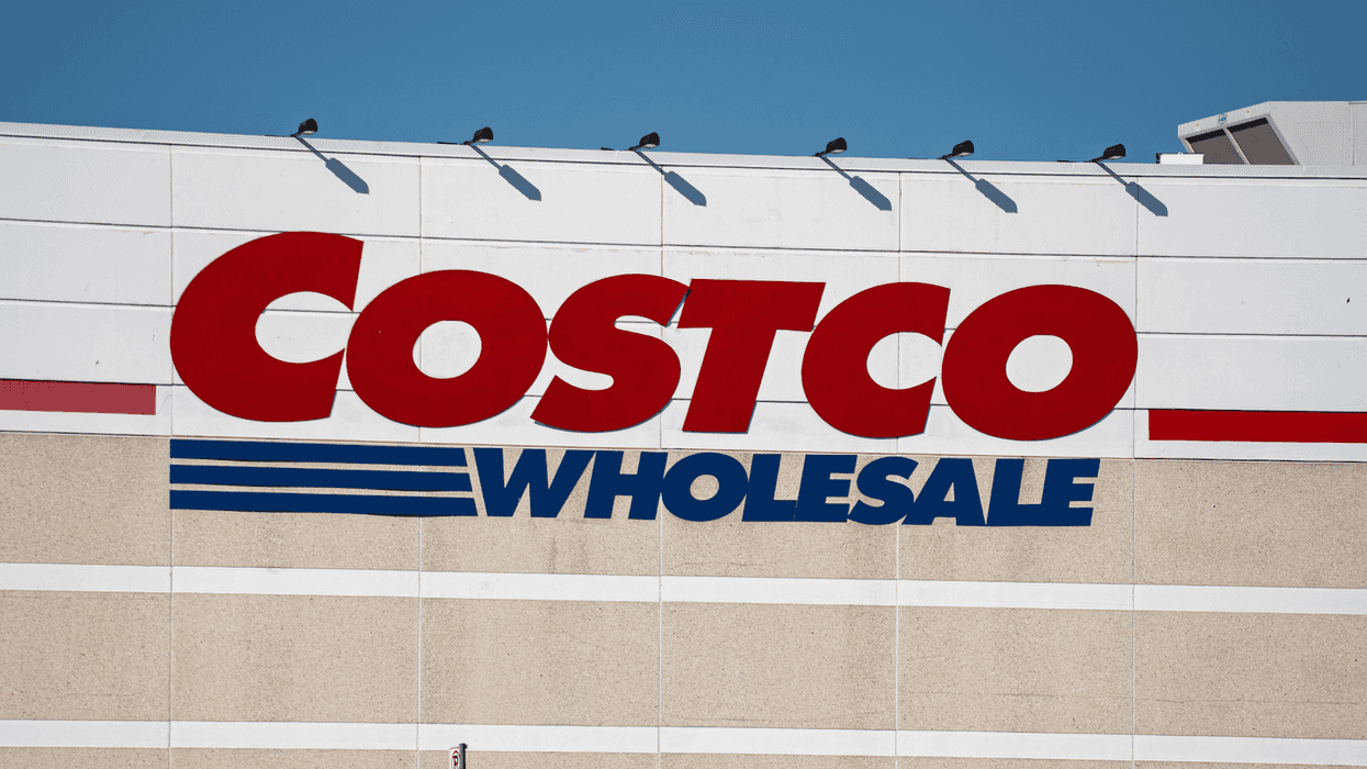 La façade d'un Costco.