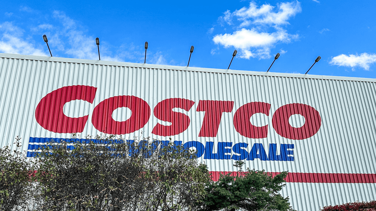 La façade d'un Costco.