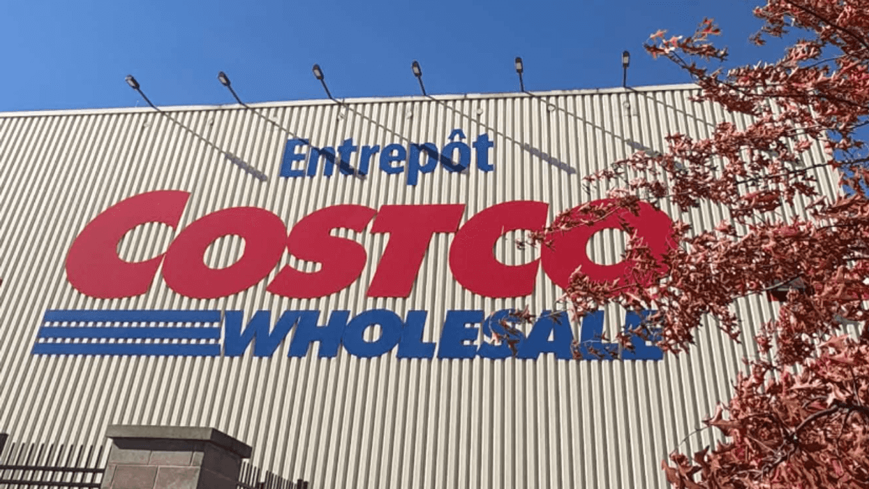 La façade d'un Costco.