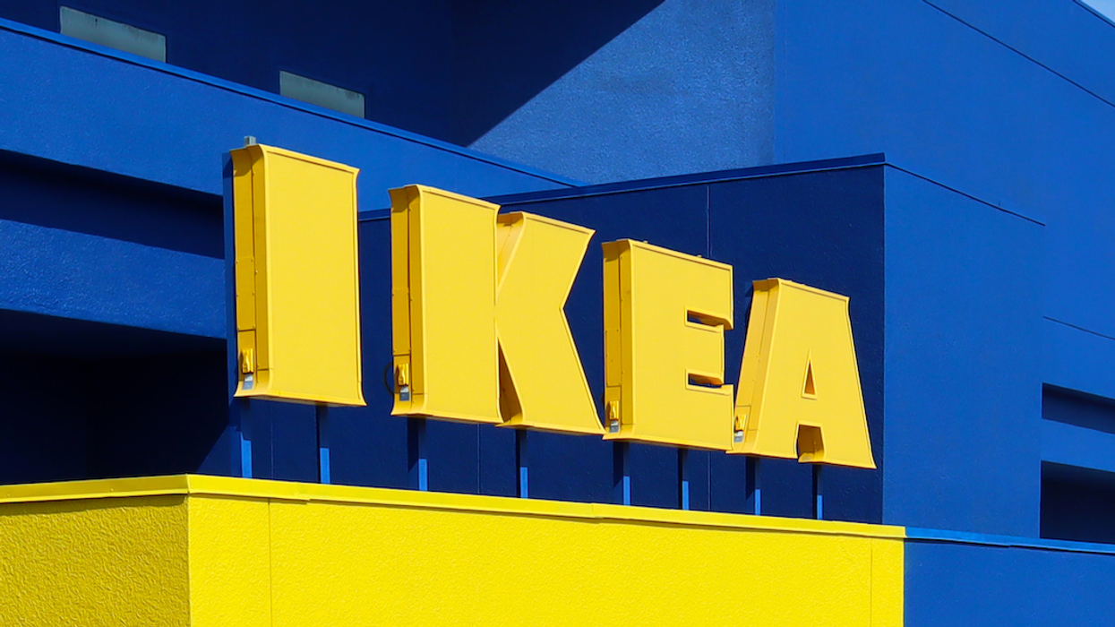 La facade d'un IKEA.