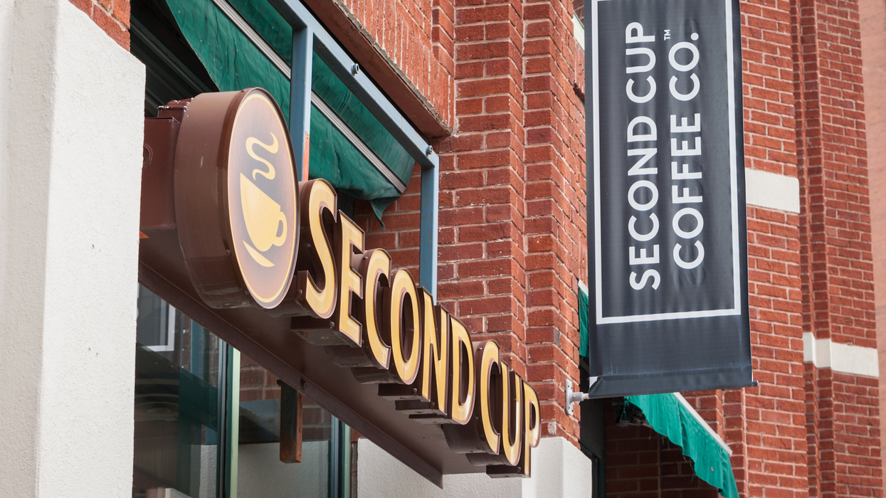 La façade d'un Second Cup.