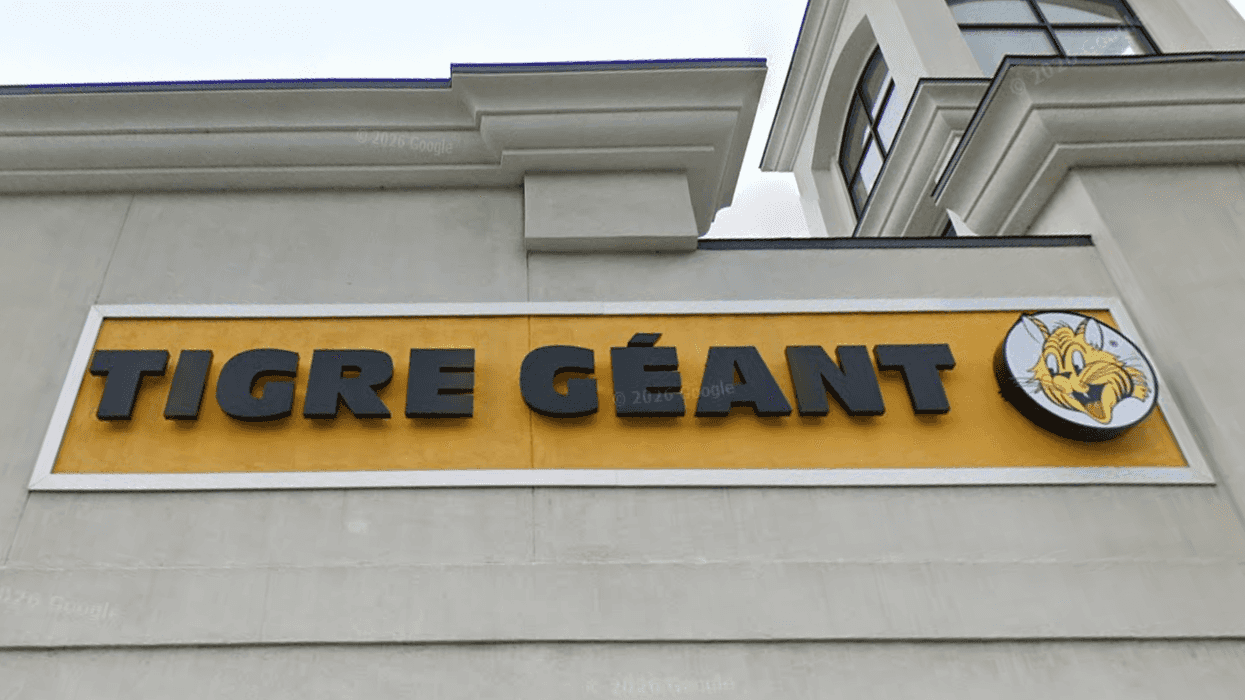La façade d'un Tigre Géant au Québec.