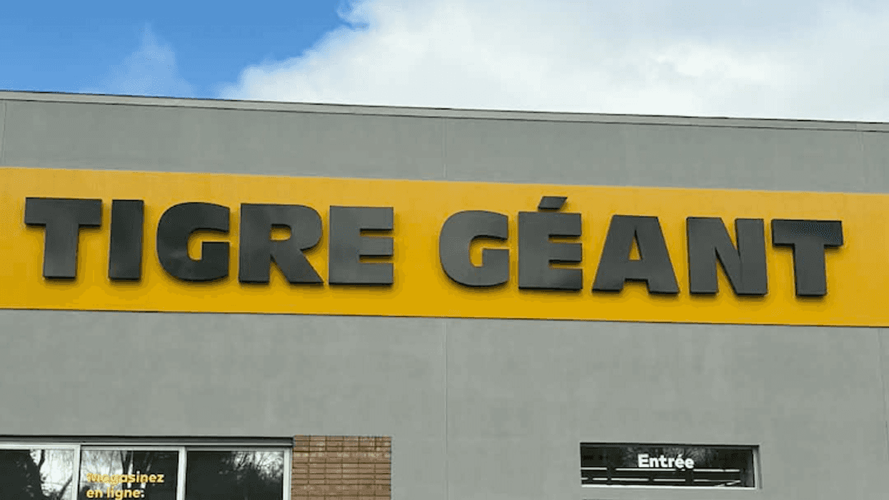 La façade d'un Tigre Géant.