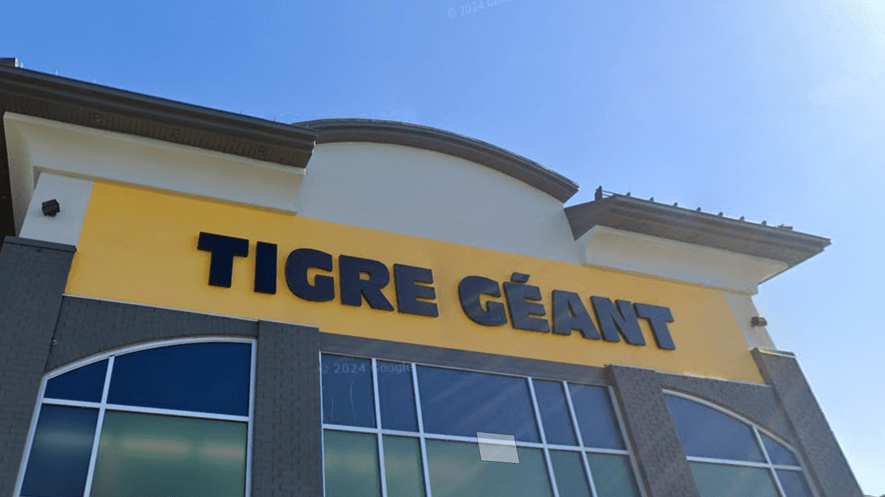La façade d'un Tigre Géant.