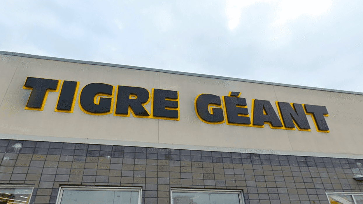 La façade d'un Tigre Géant.