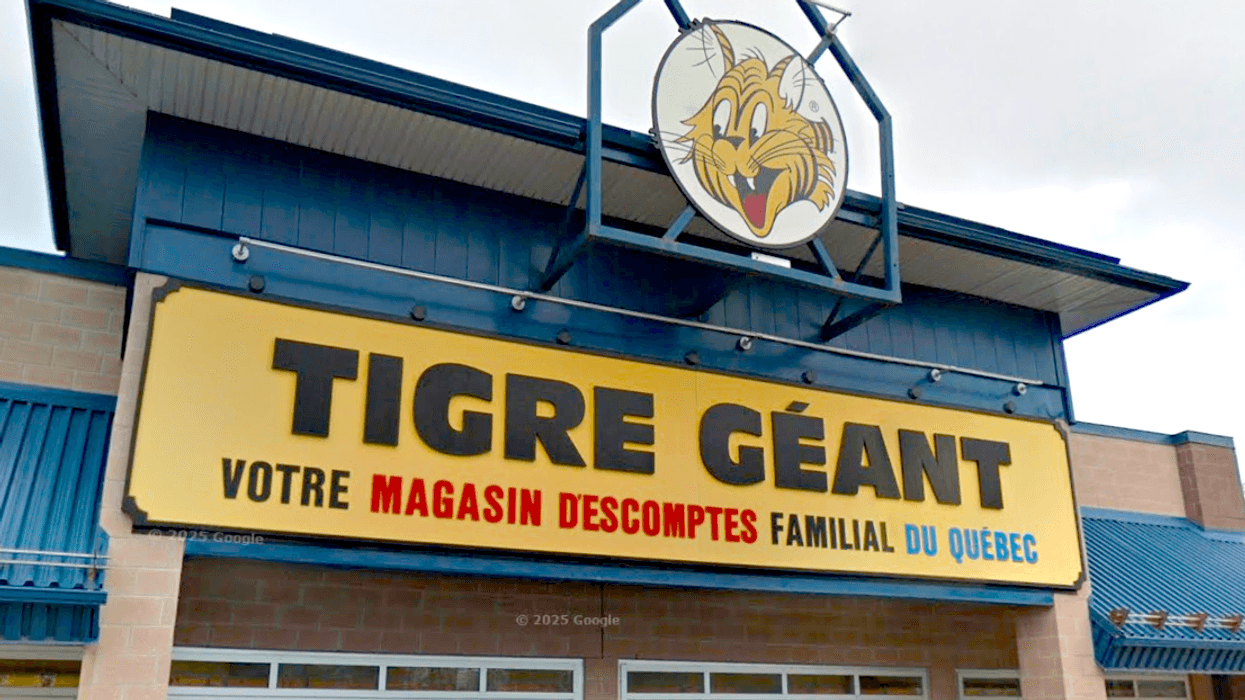 La façade d'un Tigre Géant