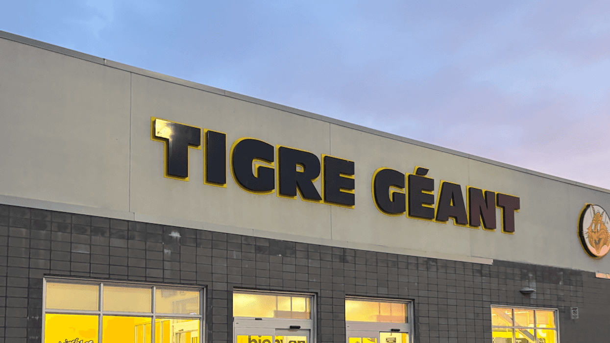 La façade d'un Tigre Géant.