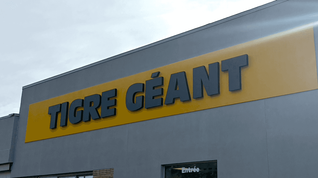 La façade d'un Tigre Géant.