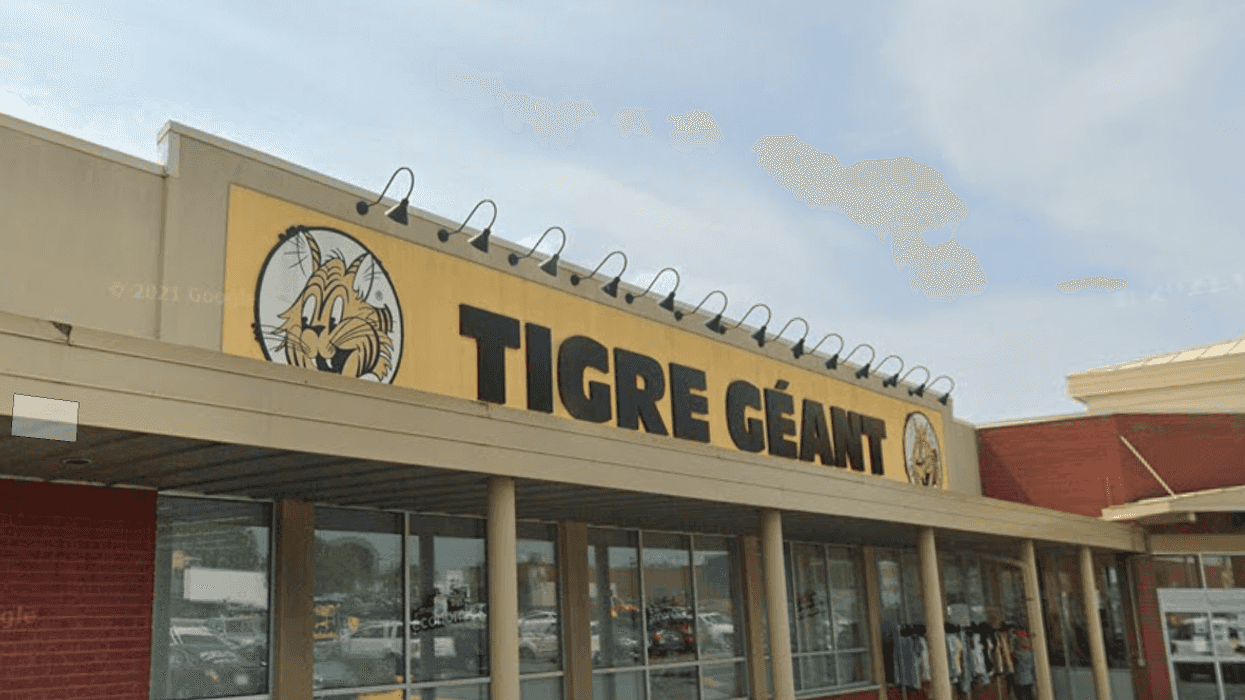 La façade d'un Tigre Géant.