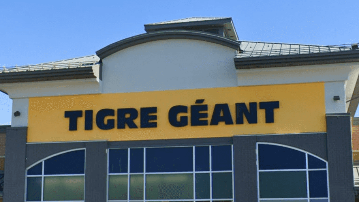 La façade d'un Tigre Géant