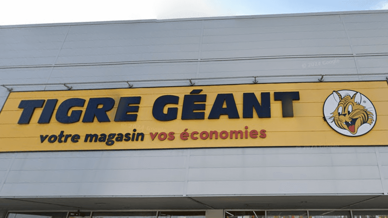 La façade d'un Tigre Géant.