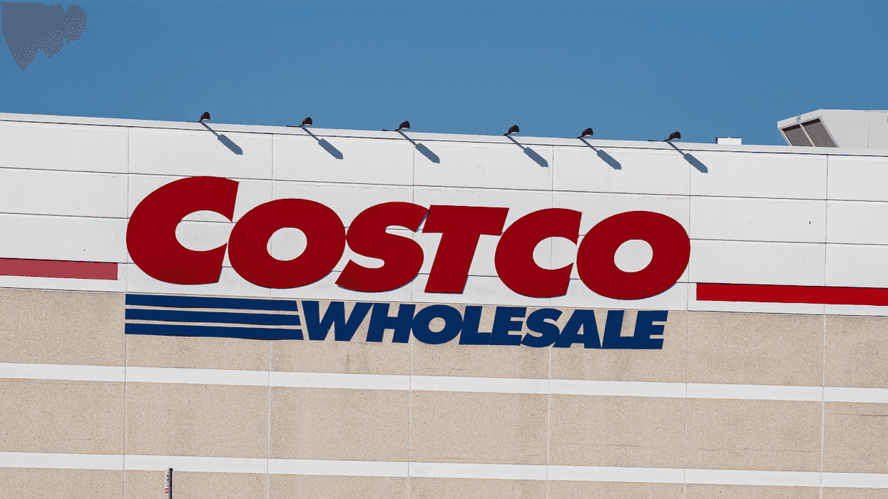 La façade du Costco.