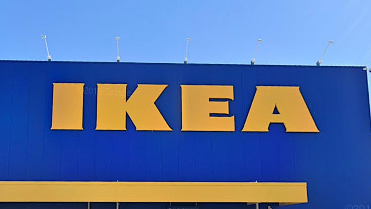 La façade du IKEA.