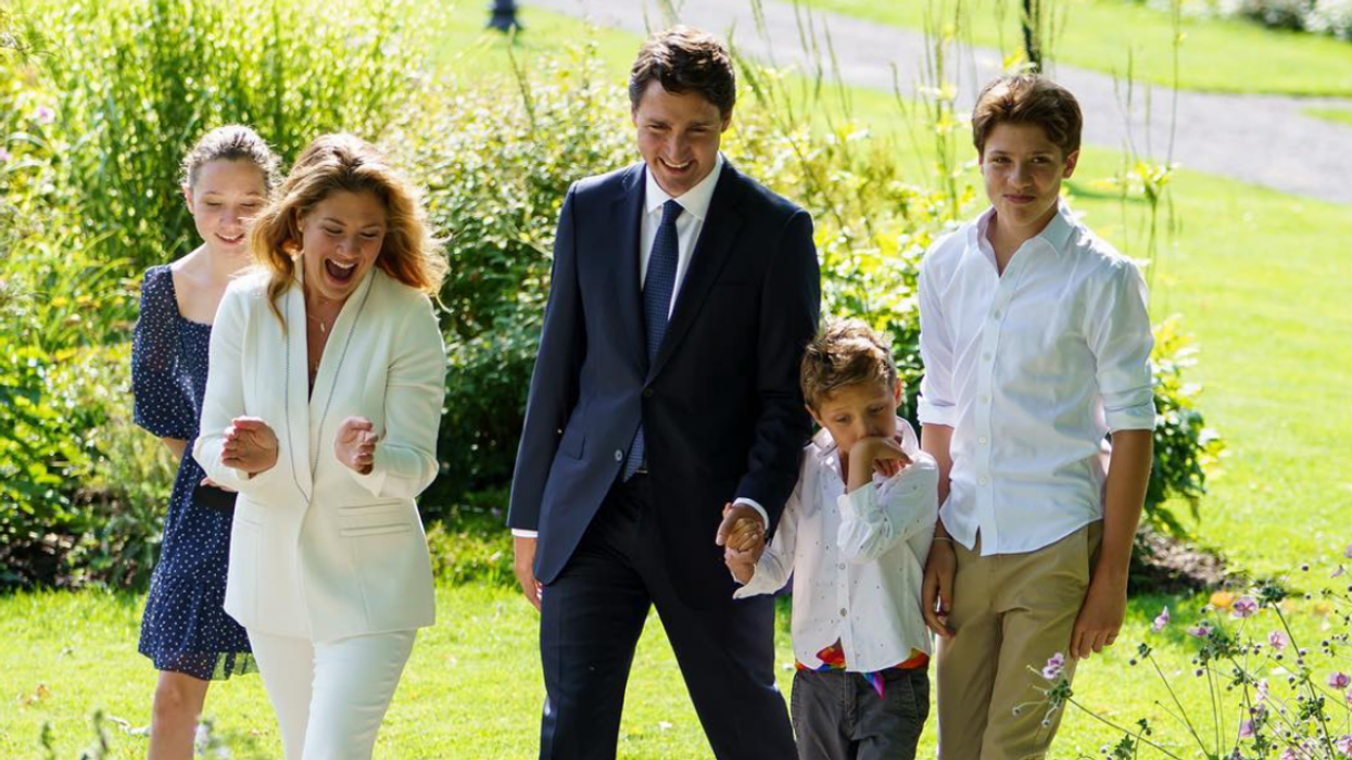 La famille Grégoire-Trudeau.