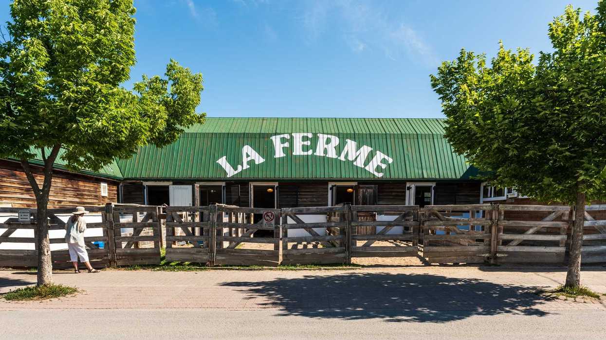 La fermette du Centre de la nature de Laval.