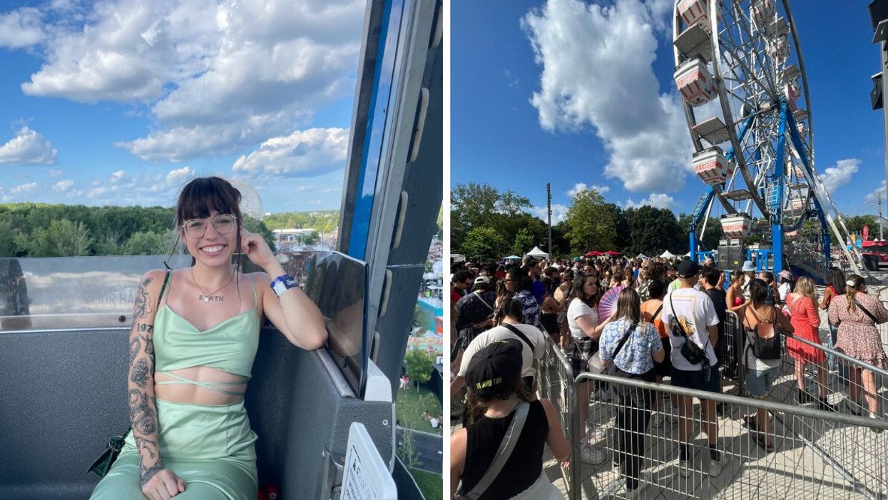 La grande roue à Osheaga 2023.