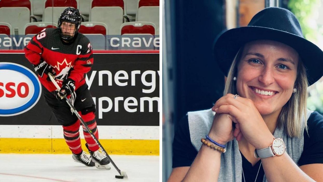 La hockeyeuse Marie-Philip Poulin nommée joueuse du match et reçoit un fer plat (VIDÉO)