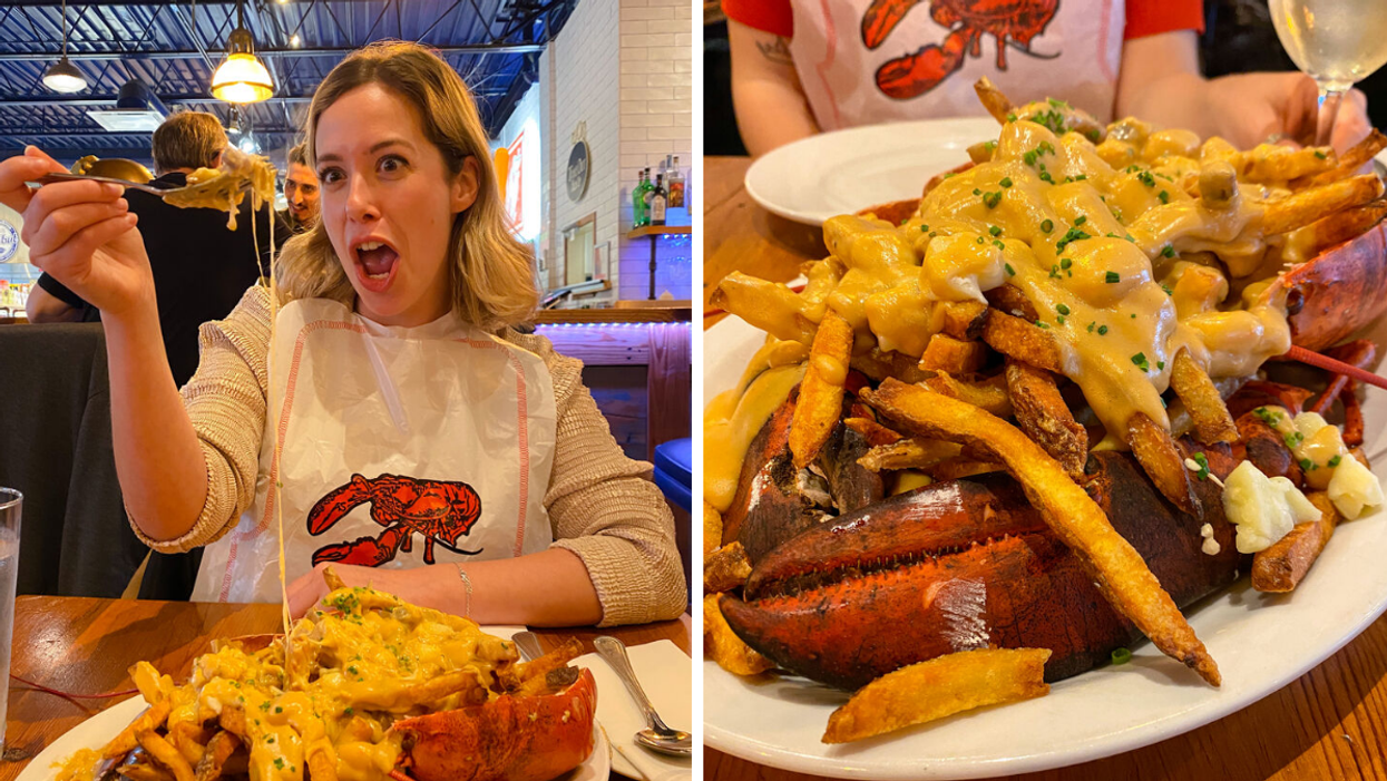 La Lobster Poutine.