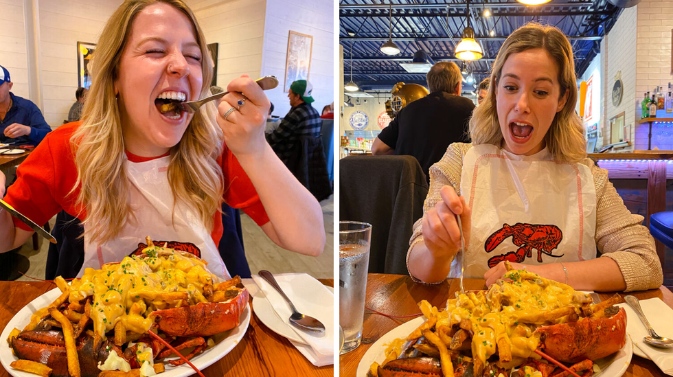 La Lobster Poutine.