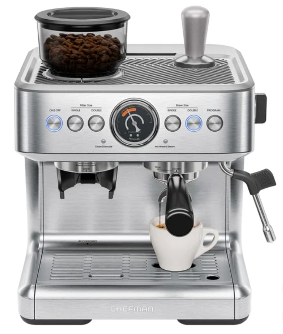 La machine \u00e0 espresso Chefman Crema Supreme sur le site du Costco.