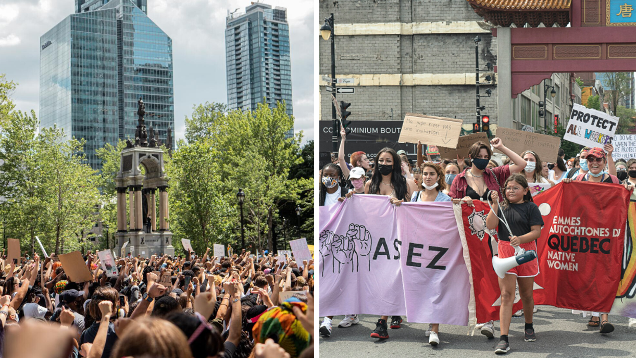La Marche Mondiale des Femmes durera sur 2 km aujourd'hui à Montréal et voici quoi savoir