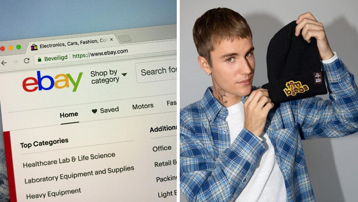 La merch de Justin Bieber et Tim Hortons est à vendre sur eBay et les prix sont ridicules