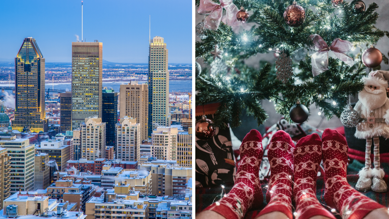 La météo qu'il fera à Noël à Montréal va te plonger dans la magie des Fêtes