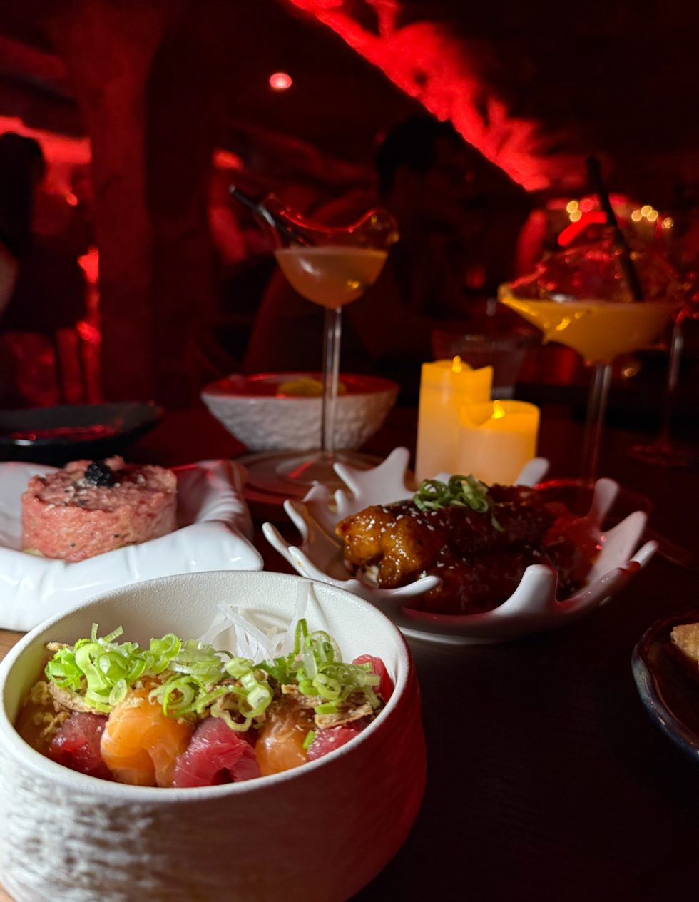 La nourriture du Mona Loa.