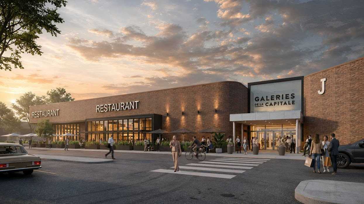 La nouvelle aile commerciale des Galeries de la Capitale.