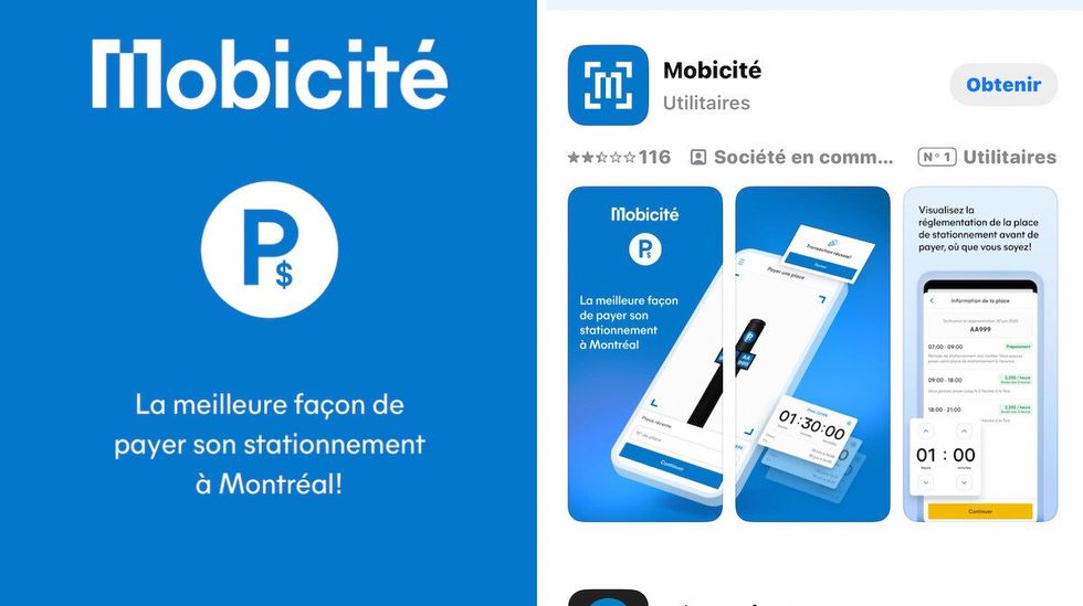 La nouvelle application mobile Mobicit\u00e9.