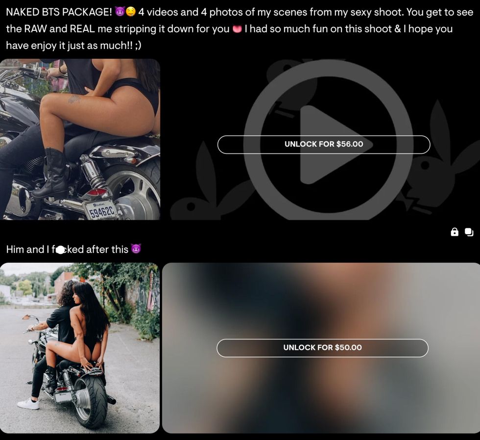 La page de contenu \u00e9rotique \u00e0 Claudia Tihan.