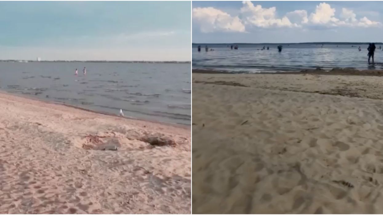 La plage d'Oka a ouvert le 22 juin et elle était presque vide (Vidéos)