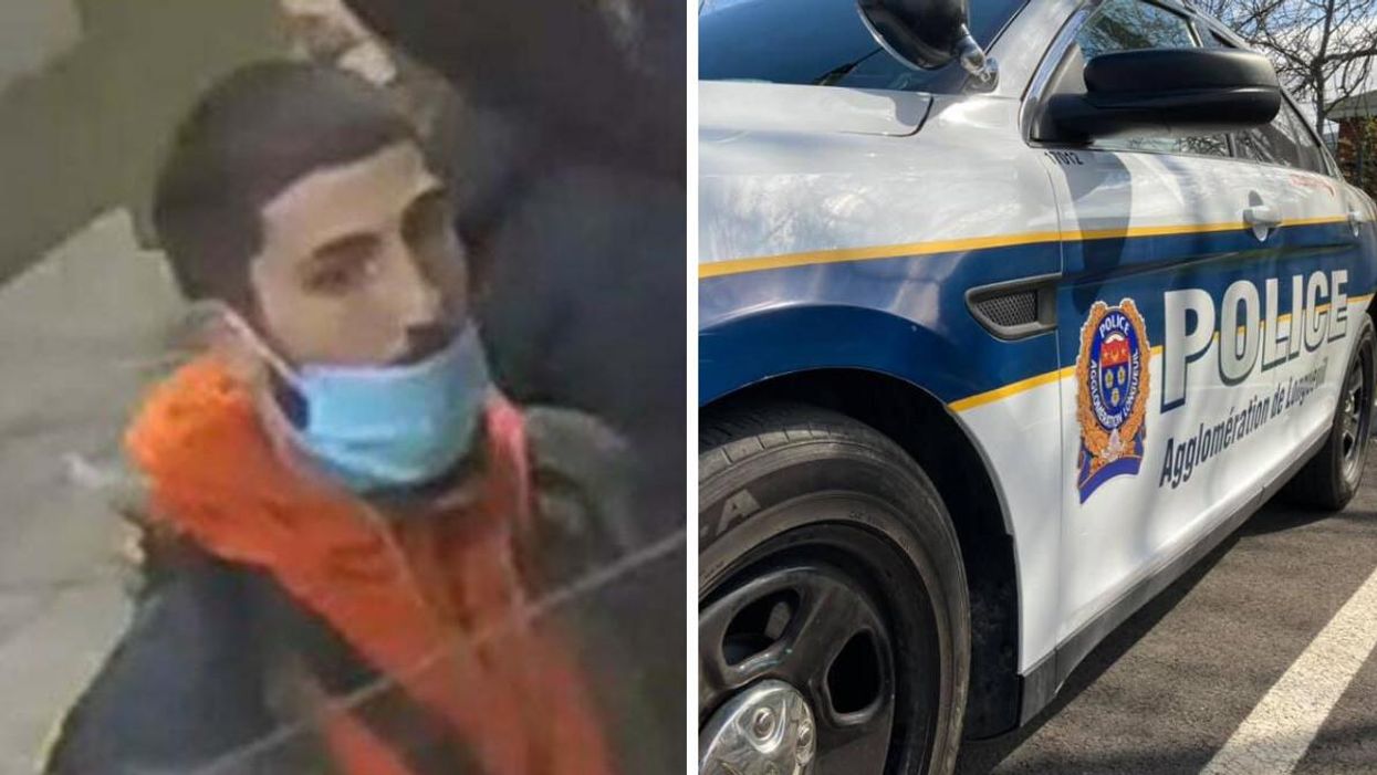 La police de Longueuil cherche ce suspect qui aurait poignardé un inconnu dans un McDo