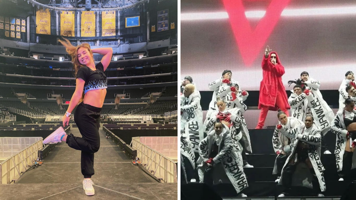 La Québécoise Énola Bédard a dansé pour Daddy Yankee à Los Angeles (VIDÉOS)