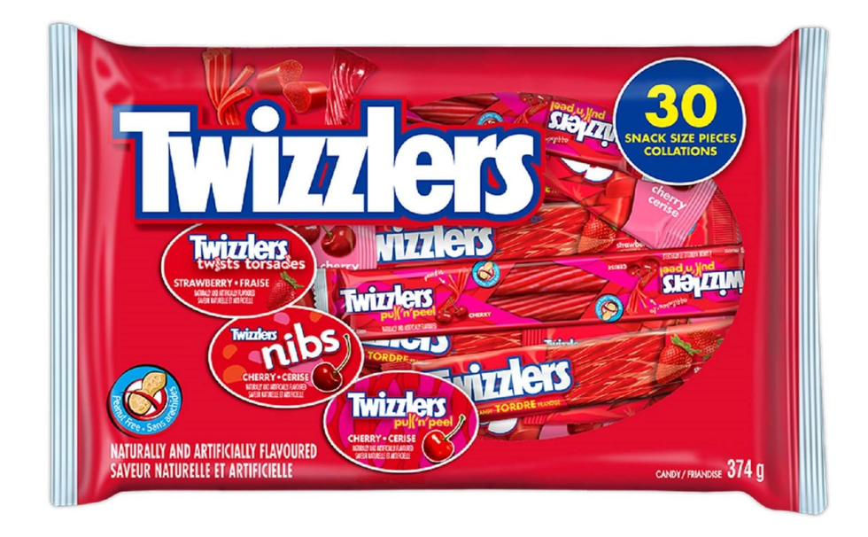 La r\u00e9glisse Twizzlers.