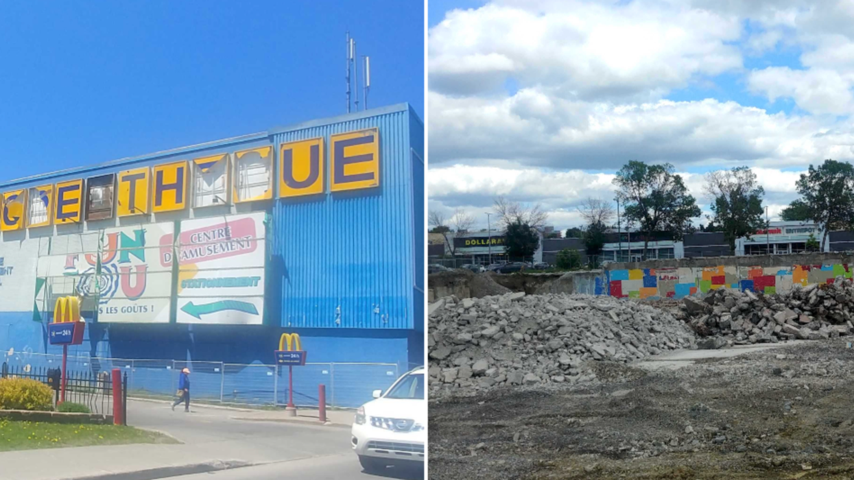La Récréathèque de Laval est maintenant complètement démolie (PHOTOS)