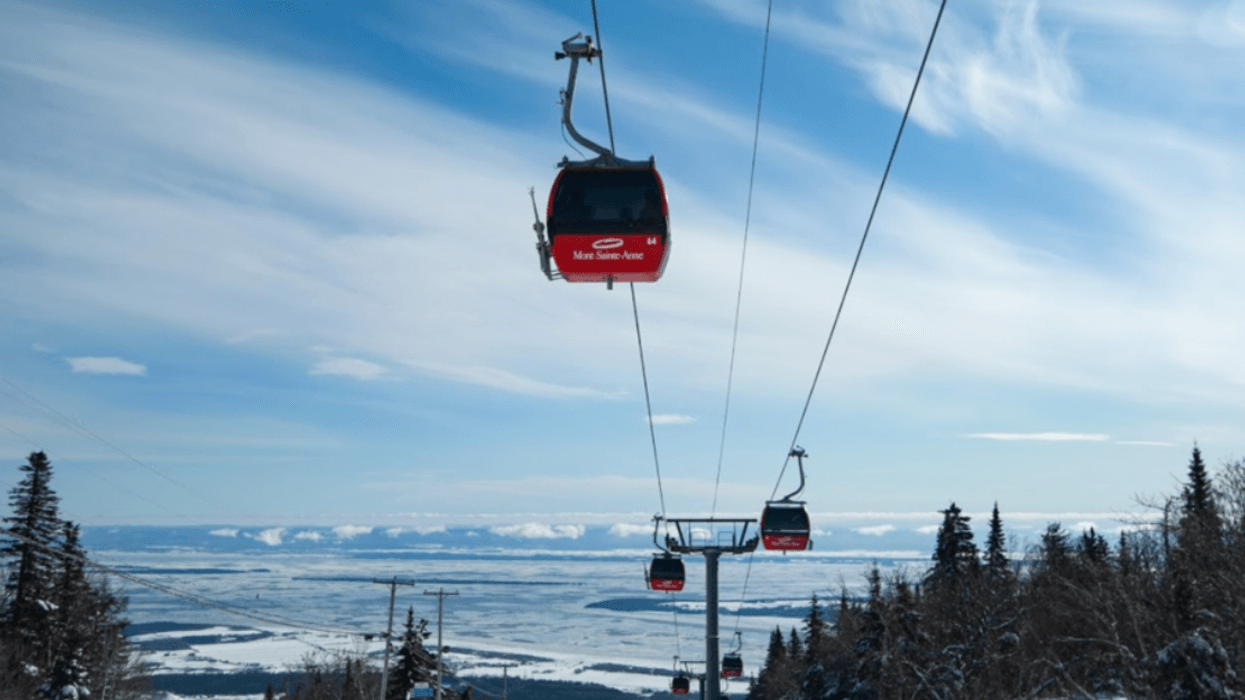 Une gondole d'une télécabine du Mont-Sainte-Anne s'est décrochée et la ...
