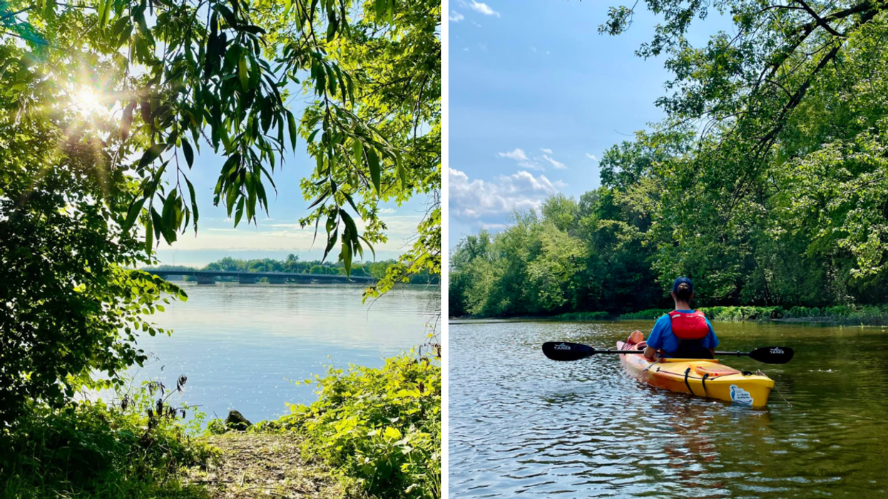 La rivière des Mille Îles.