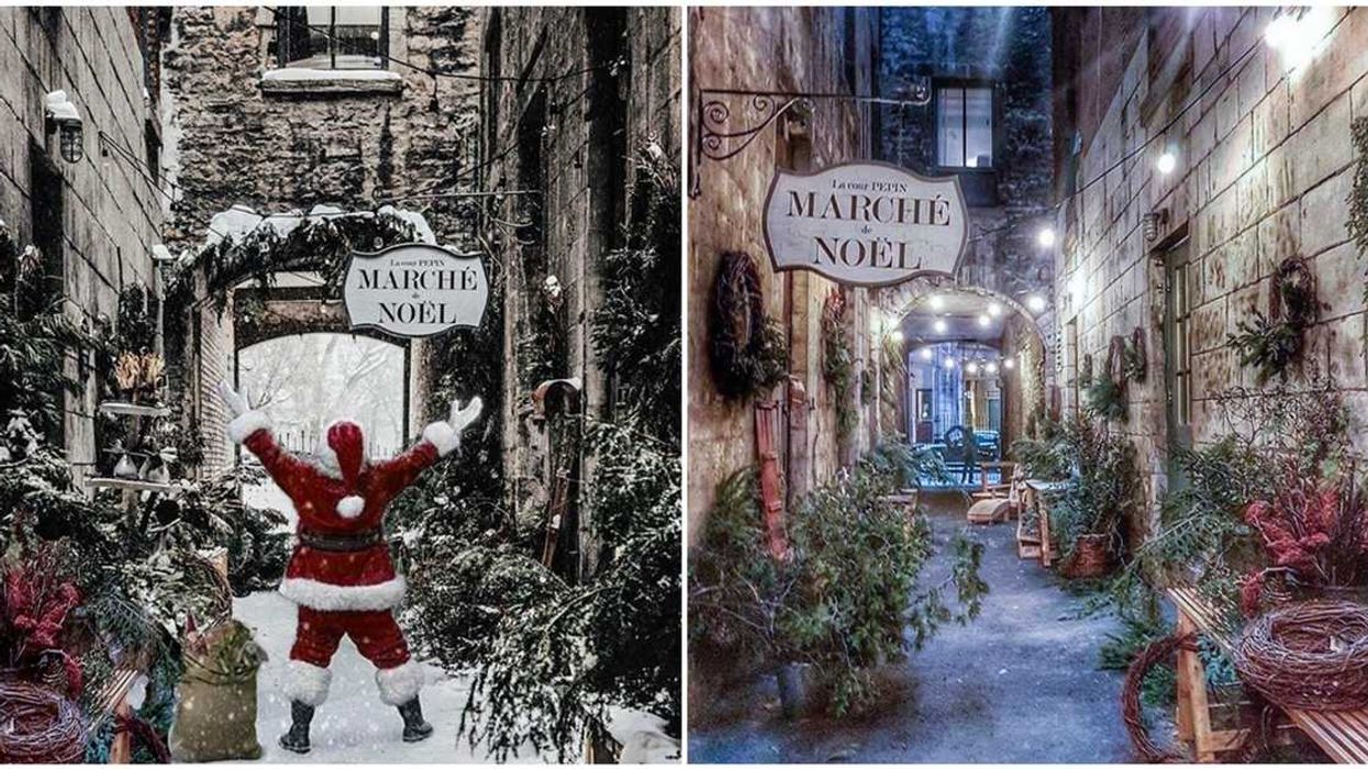 La ruelle de Noël Maison Pépin à Montréal revient officiellement pour l'hiver 2020