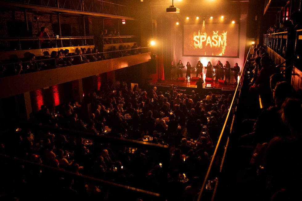 La salle du Club Soda lors du festival SPASM.
