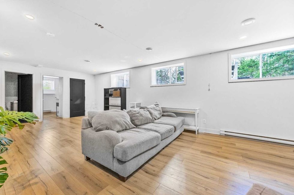 La salle familiale au sous-sol.