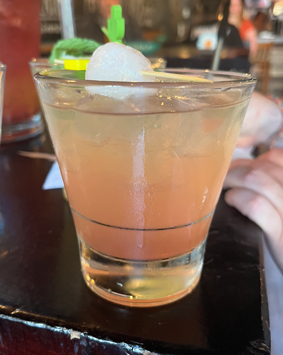 La sangria Asian lychee du Moose Bawr.