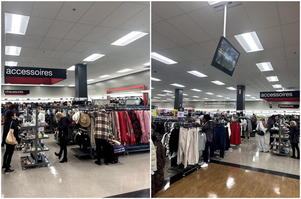 La section accessoires du Winners de Ch\u00e2teauguay.