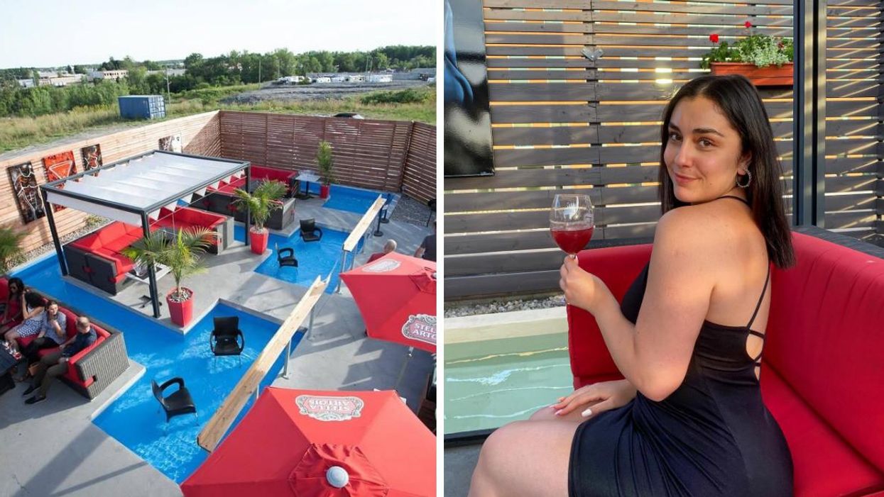 La terrasse du restaurant Fogo Euro Lounge.