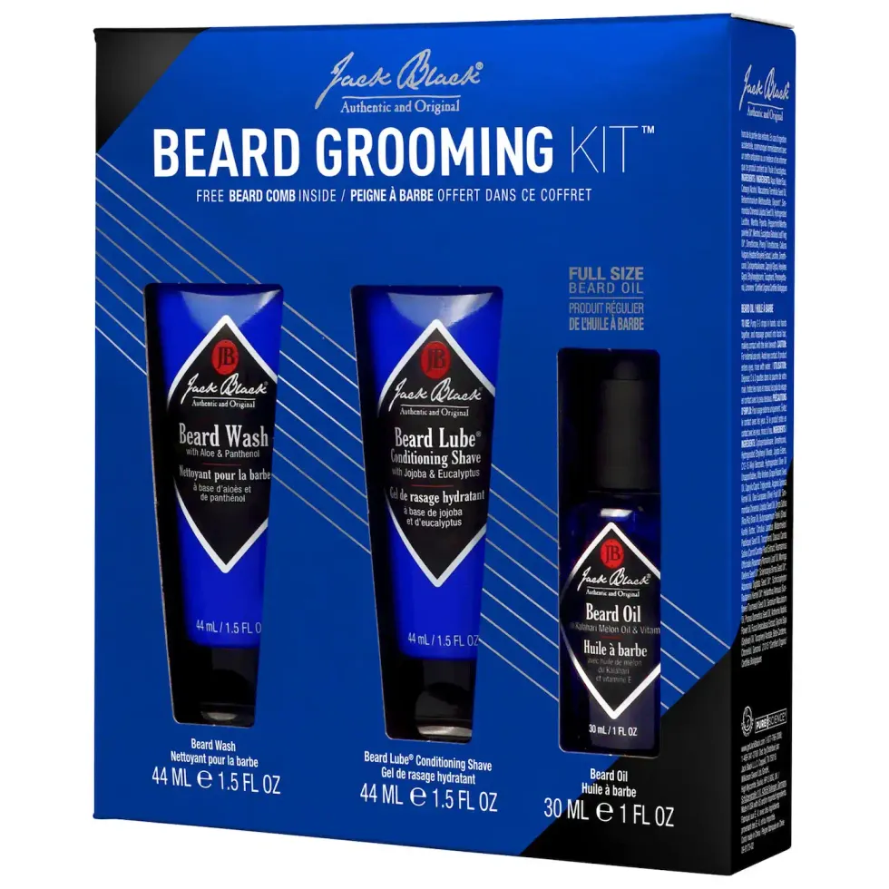 La trousse de soins pour la barbe Jack Black sur le site de Sephora.
